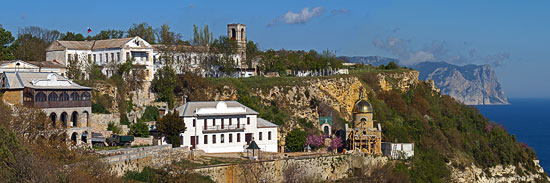 Георгиевский Балаклавский монастырь. Современный вид. Фото: Юрий Данилевский