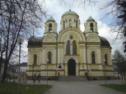 Бывший православный храм во имя равноапостольных Кирилла и Мефодия в Ченстохове