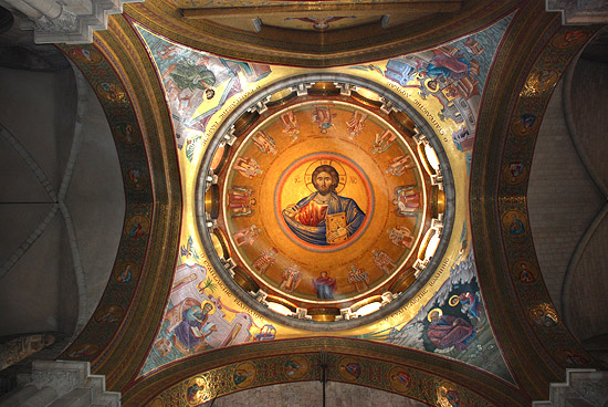 Мозаики православного придела храма Воскресения Христова