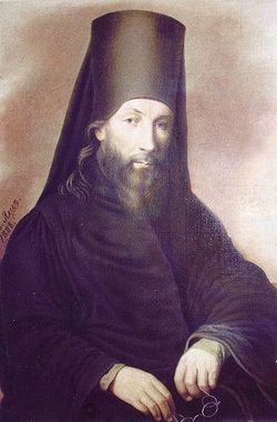 Отец Иакинф (Бичурин). Портрет выполнен в 1888 г. художником Н.Янш с литографии В.Теребенева