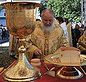В день памяти святого равноапостольного великого князя Владимира в Киево-Печерской Лавре совершена праздничная Божественная литургия 