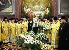 В Храме Христа Спасителя состоялся прием по случаю первой годовщины интронизации Святейшего Патриарха Кирилла