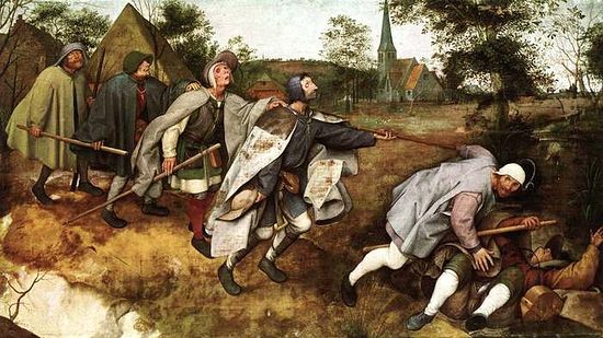 Peter Bruegel the Elder, The Blind Leading the Blind.