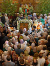 Богослужение в День Святой Троицы в Сретенском монастыре