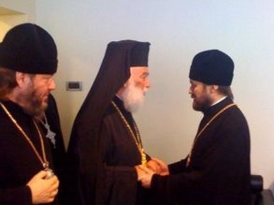 DECR chairman meets with Patriarch of Alexandria