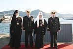 Предстоятель Русской Церкви встретился с моряками-подводниками Тихоокеанского флота
