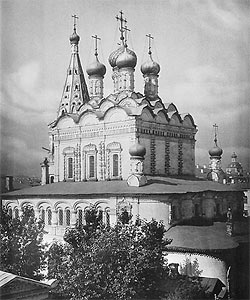 Храм свт. Николая в Столпах. Фото из альбома Н. А. Найденова 1882 г.