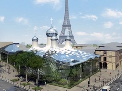 Russian church project chosen in Paris
