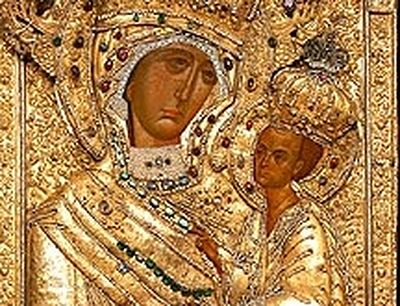 The Tikhvin Icon of the Mother of God