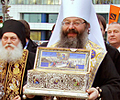 Жители Екатеринбурга могут поклониться Поясу Пресвятой Богородицы круглосуточно