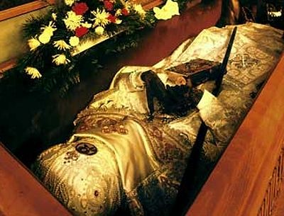 The Rite of Revestment of the Uncorrupt Relics of St John at the Cathedral of the Mother of God “Joy of All Who Sorrow