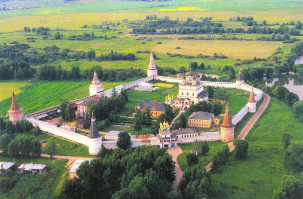 The Monastery of St. Joseph of Volokolamsk today.