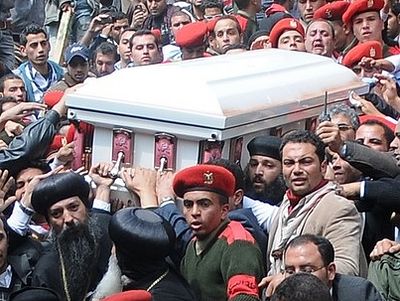 Egyptians flock to funeral of much-loved Pope Shenouda III