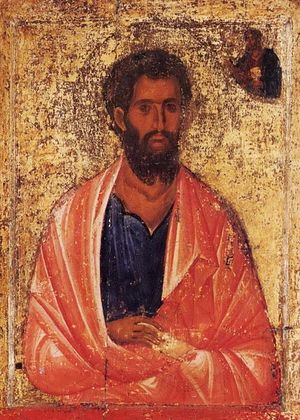 Святой Иаков Алфеев апостол XIII век, Греция Патмос, монастырь св. Иоанна Богослова