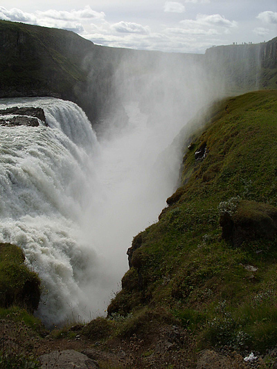 Исландия. Водопад Гуллфосс