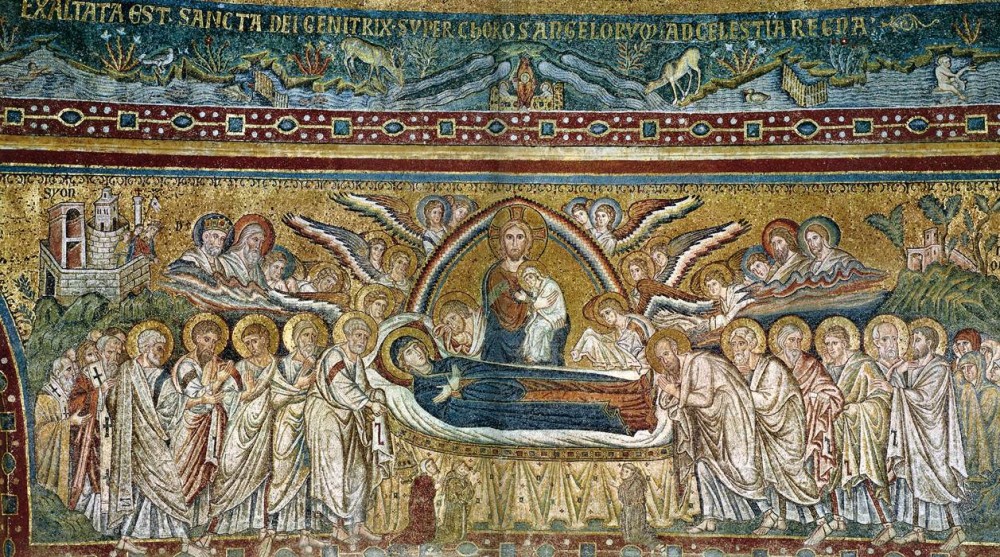 Успение Пресвятой Богородицы. Церковь Санта Мария Маджоре, Рим, 1296 год