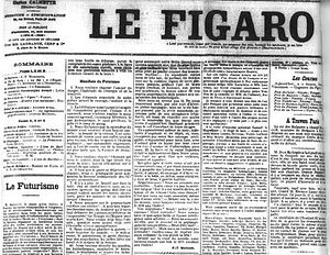 Статья о пророчествах Космы Этолийского во французской газете Фигаро