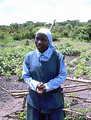  Первая православная монахиня в истории Уганды. Сестре Анастасии всего 23 года 