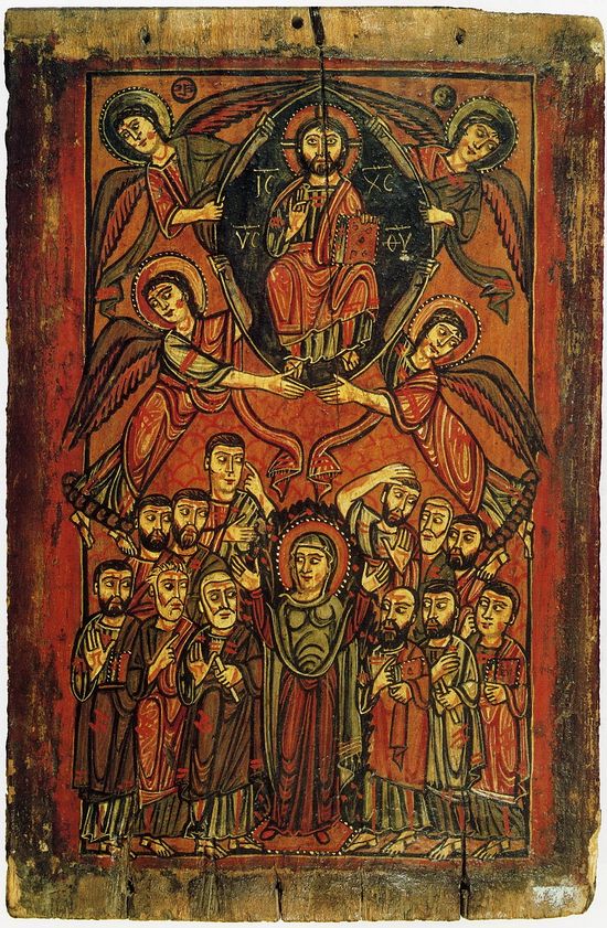 Вознесение Господне. VIII-IX век. Монастырь Св. Екатерины на Синае