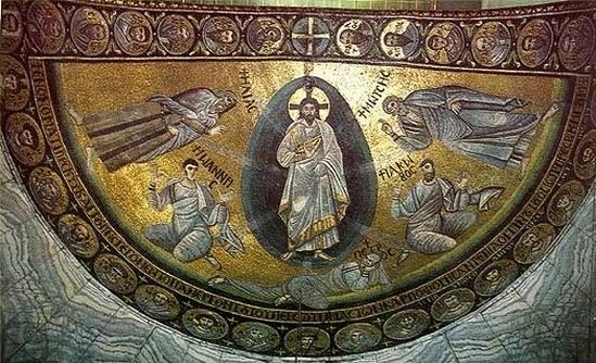 Transfiguration Mosaic at Monastery of St. Catherine. VI century