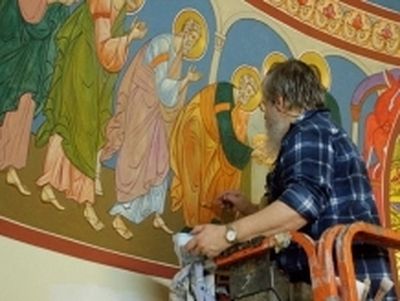Iconographer's 6-Year Project Lights Up New York Serbian Orthodox Church