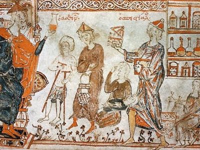 Больничное дело и медицина в Византийской империи