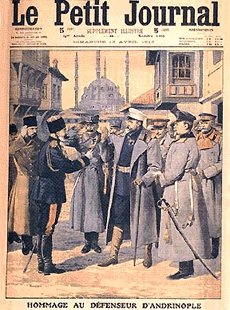 Генерал Скобелев во время Русско-турецкой войны в окрестностях Константинополя. 1878 г.