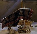 Божественная литургия в Сретенском монастыре в день празднования Владимирской иконы Божией Матери