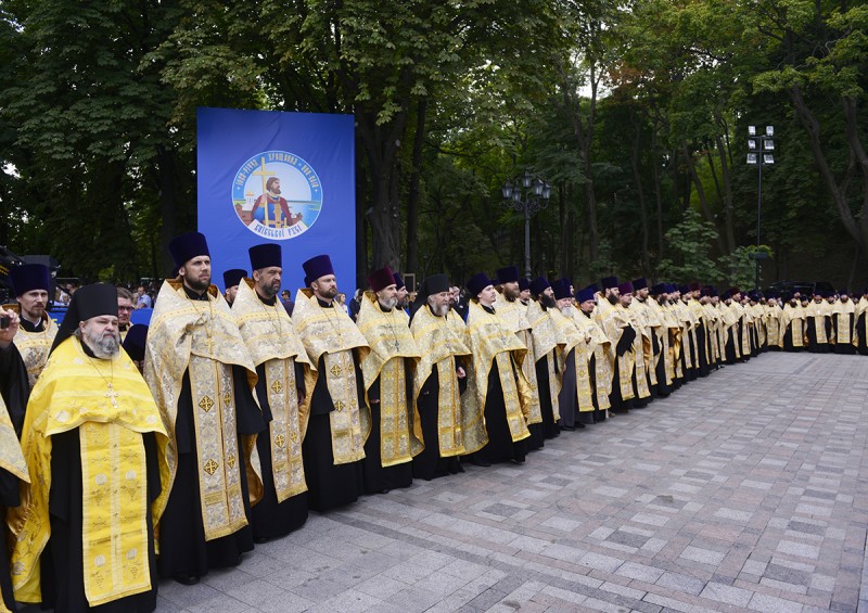 1025-летие Крещения Руси. Торжества в Киеве.  Фото: Пресс-служба Патриарха Московского и всея Руси