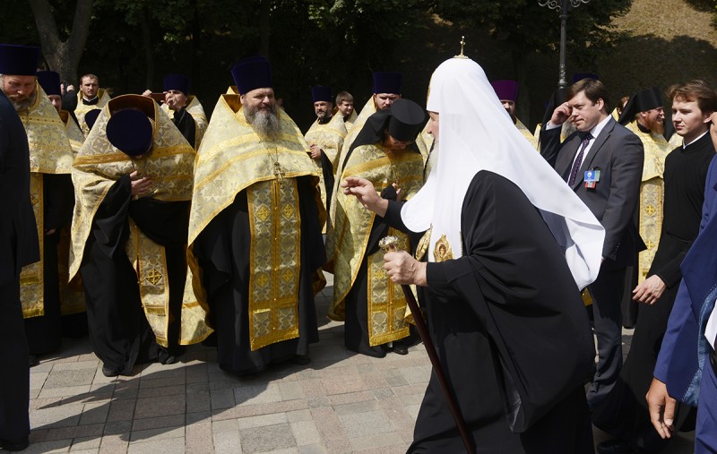 1025-летие Крещения Руси. Торжества в Киеве.  Фото: Пресс-служба Патриарха Московского и всея Руси