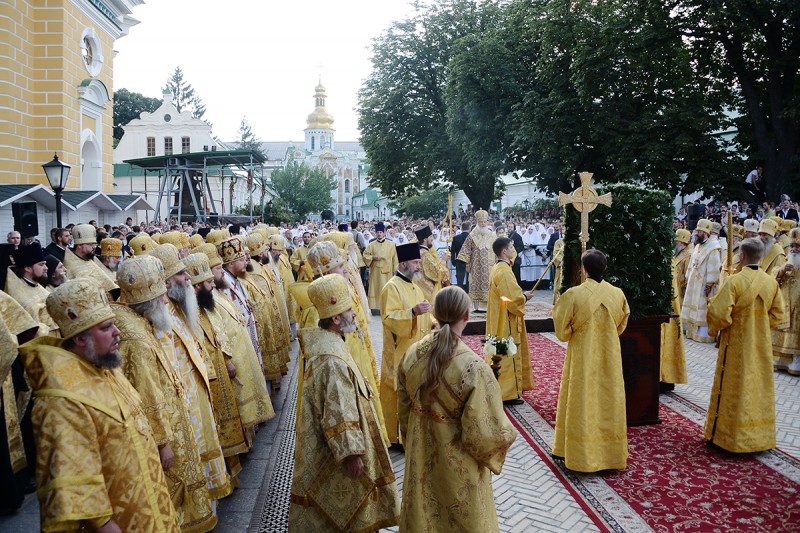 1025-летие Крещения Руси. Торжества в Киеве.  Фото: Пресс-служба Патриарха Московского и всея Руси