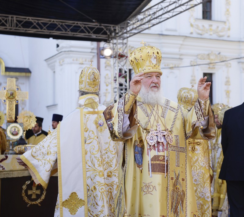 Патриаршее благословение. Фото: Пресс-служба Патриарха Московского и всея Руси