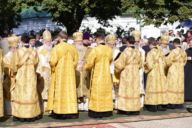 1025-летие Крещения Руси. Торжества в Киеве.  Фото: Пресс-служба Патриарха Московского и всея Руси