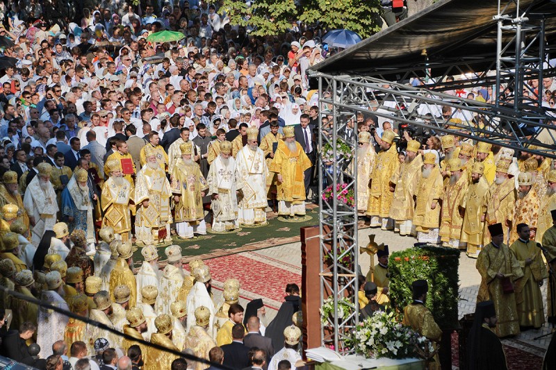 1025-летие Крещения Руси. Торжества в Киеве.  Фото: Пресс-служба Патриарха Московского и всея Руси