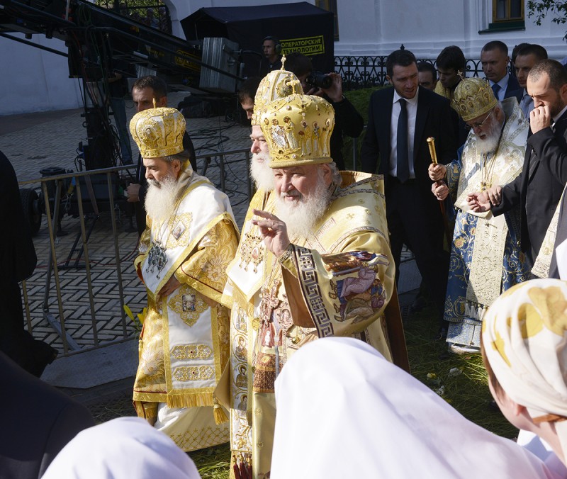 Патриаршее благословение. Фото: Пресс-служба Патриарха Московского и всея Руси