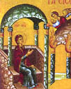 2. The Theotokos is cared for by angels in the Temple of Solomon.