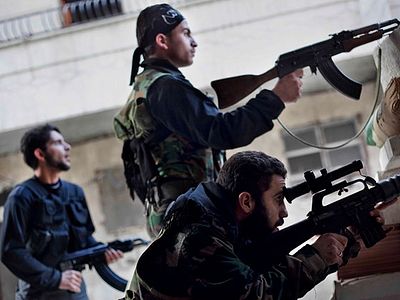 ‘Whole families murdered’: Syrian rebels execute over 80 civilians outside Damascus