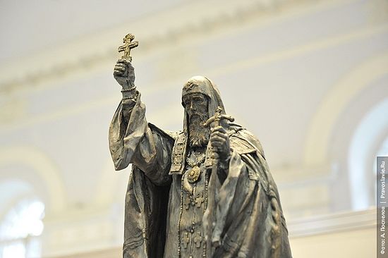 Проект памятника священномученику Ермогену. Фото: А.Поспелов / Православие.Ru