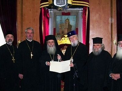  Иерусалимская и Румынская Патриархия восстановили общение