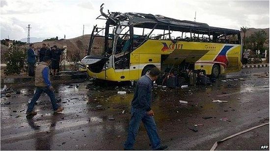 Sinai Attacks: Islamist Claim Tourist Bus Bomb Attack / OrthoChristian.Com