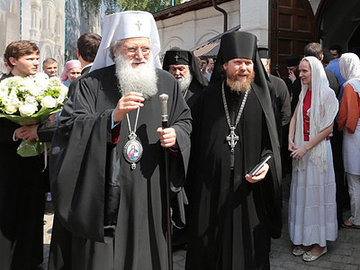 Болгарский Патриарх в Сретенском монастыре