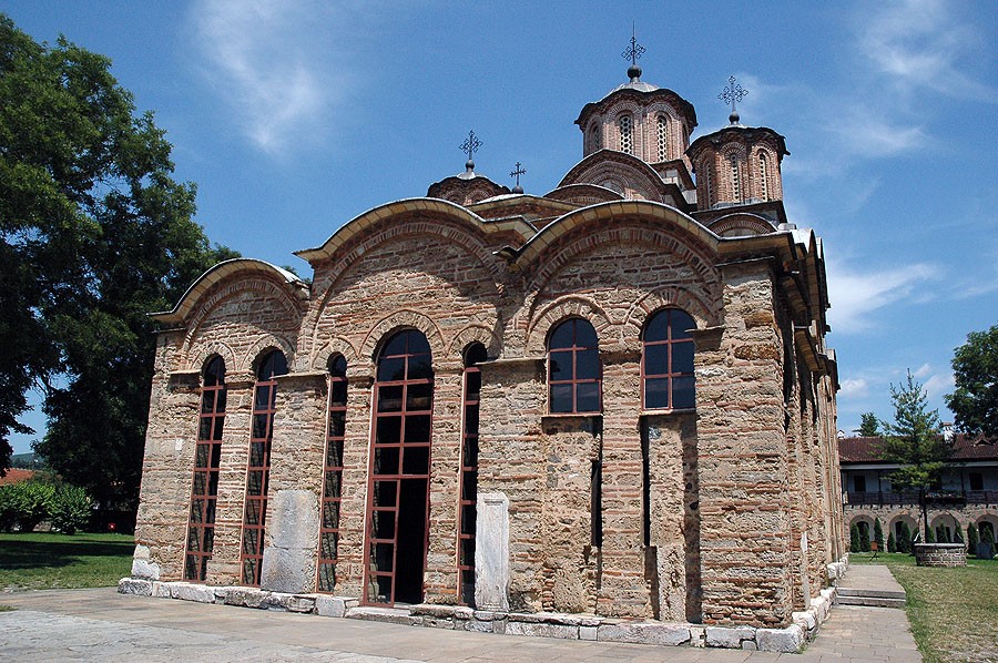 Gracanica Monastery. Church of the Dormition of the Most Holy Theotokos