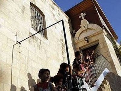 Israel-Gaza conflict: Greek Orthodox church of St Porphyrios becomes a small refuge in the heart of Gaza’s bloodletting