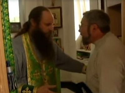 Orthodox church being seized near Kiev