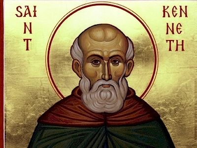 St Kenneth, Abbot of Aghaboe in Ireland