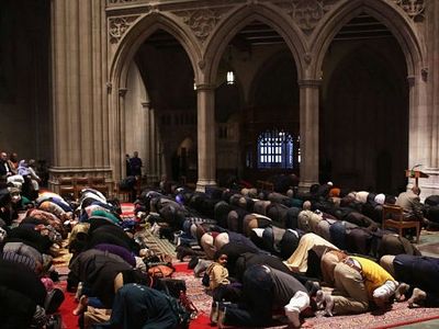 Кафедральный собор Вашингтона предоставили для намаза мусульманам