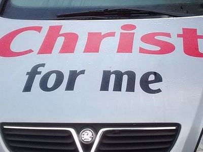 Christian minister claims she was told her Jesus car bumper stickers could invalidate her insurance policy