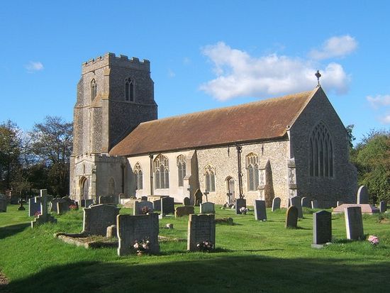 St. Ethelbert's Church in Tannington, Suffolk