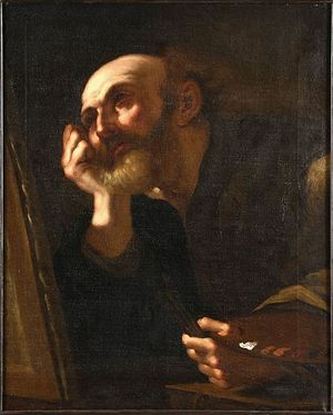 Saint Luc. Girolamo Troppa 