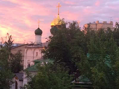 Всенощное бдение в Сретенском монастыре накануне Недели 5-й по Пятидесятнице